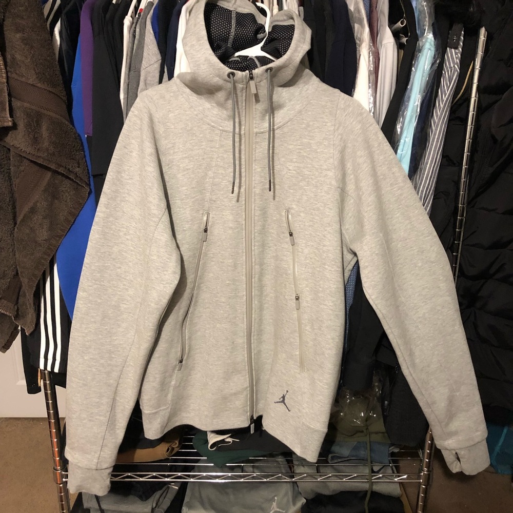 Jordan fleece zip up hoodie